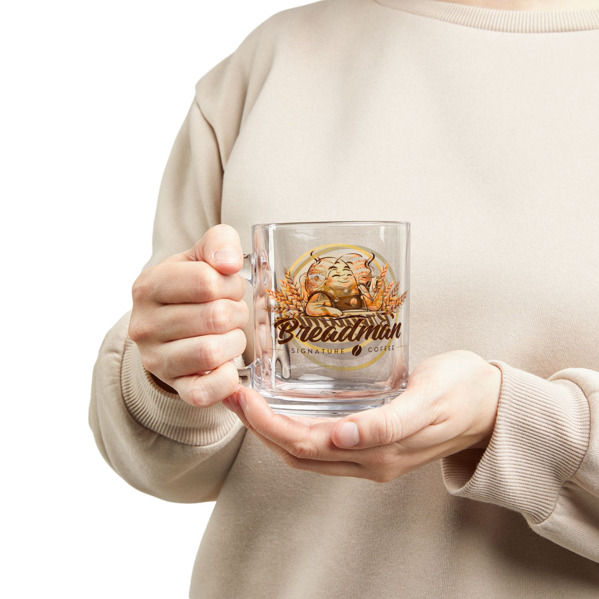 Glass Mug, 10oz