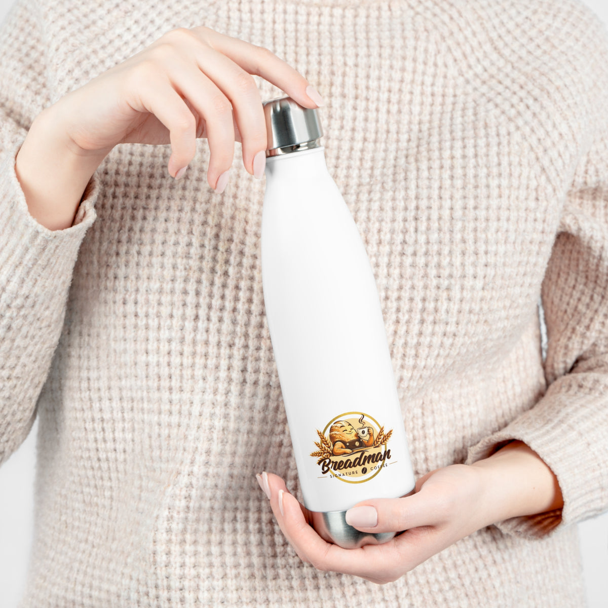 Breadman Signature Coffee Insulated Stainless Steel Bottle