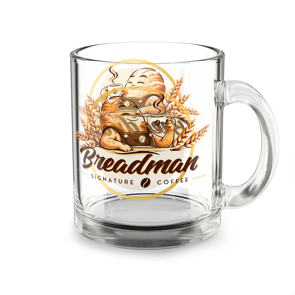 Glass Mug, 10oz